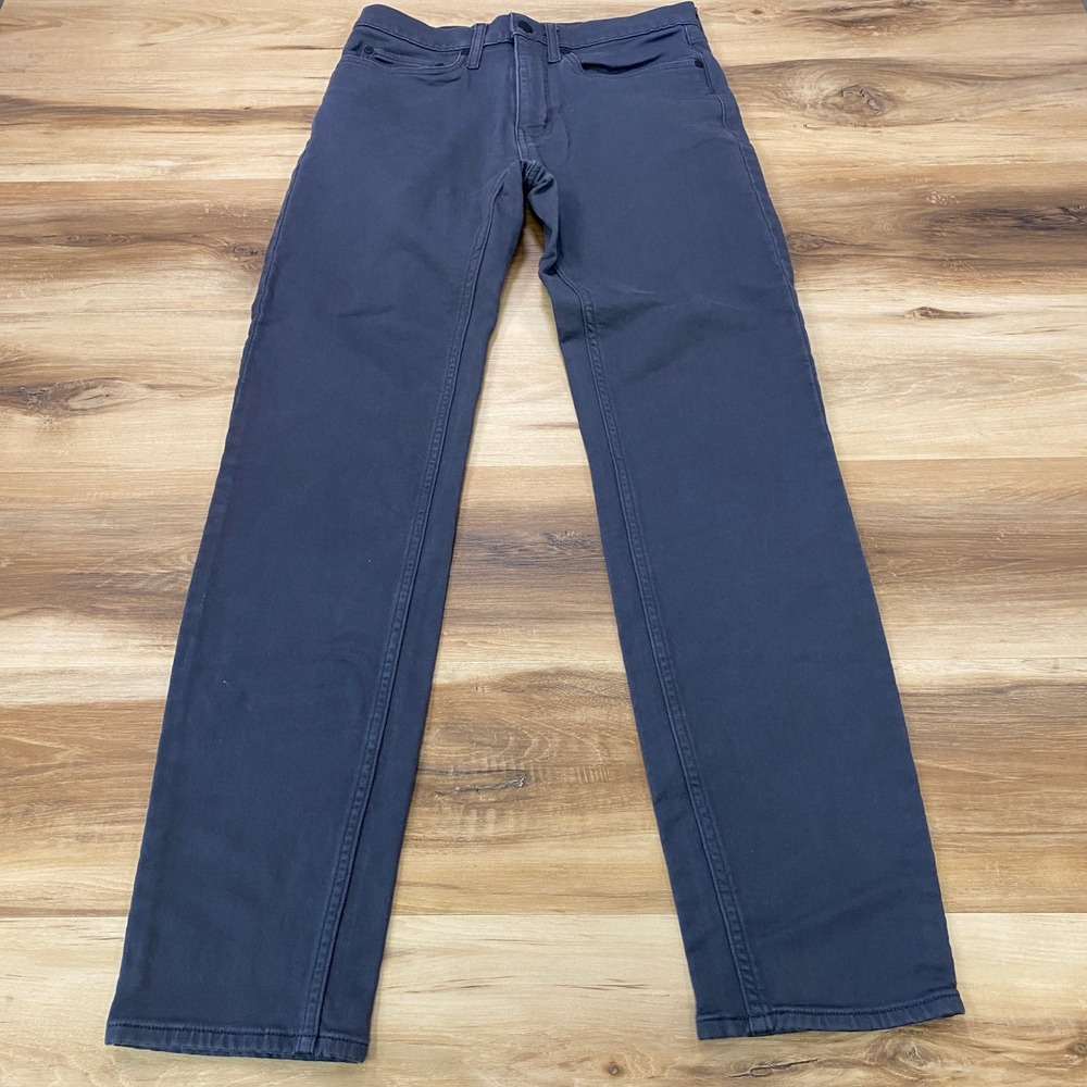 Banana Republic Pants 30x32 Chino 5-Pocket Cotton Stretch Straight Gray-Blue